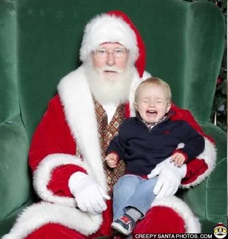 creepy santa pictures